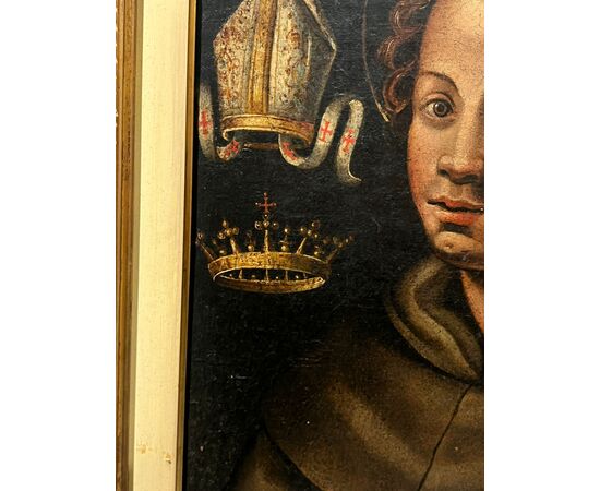 Ritratto di Santo Vescovo Francescano