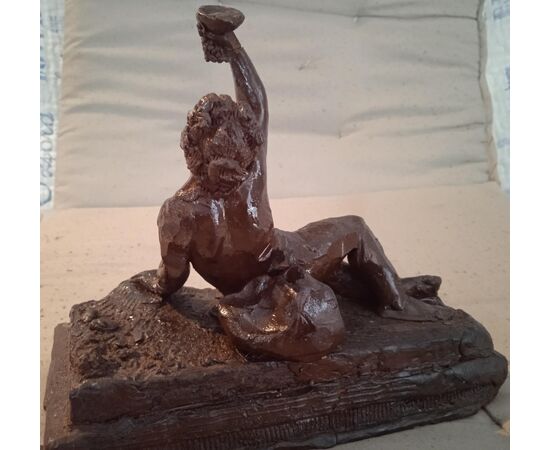 After Jean Jacques Pradier, Wax Bacchante Sketch