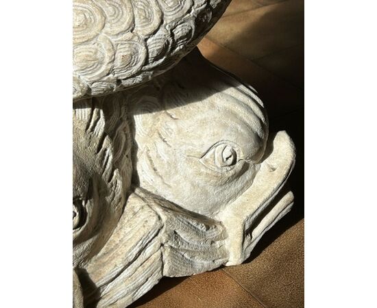 Triton in marble