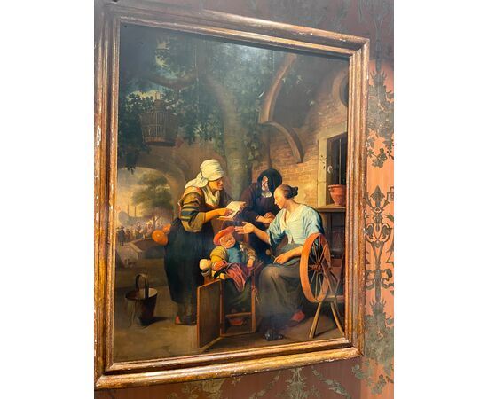 NOT ACTIVE Jan Havickszoon Steen, The Fortune Teller, oil on panel, mid-17th century