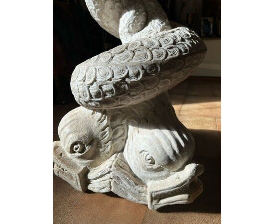 Triton in marble