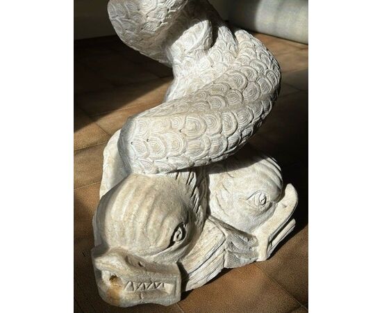Triton in marble