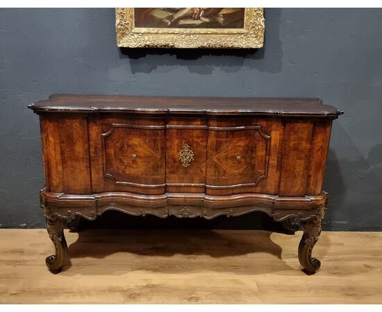 18th century Lombard walnut sideboard 18th century Lombard walnut sideboard