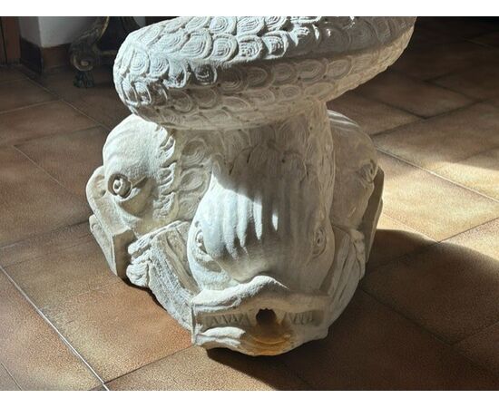 Triton in marble