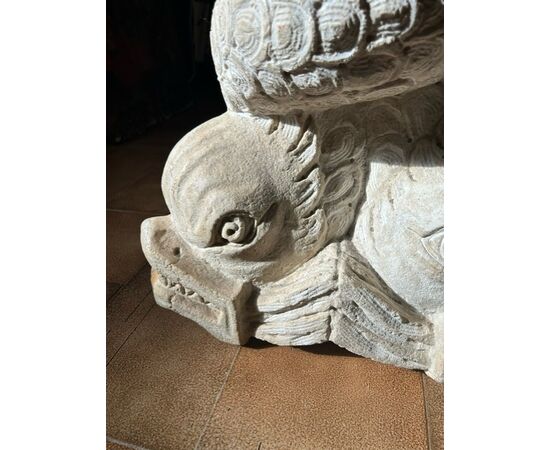 Triton in marble