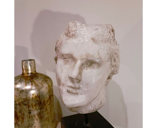 Scultura accademica del ‘900 in cera – Testa di Afrodite