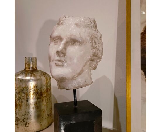 Scultura accademica del ‘900 in cera – Testa di Afrodite