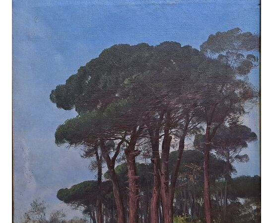 COPPIA DI PAESAGGI - HENRY MARKO' - (1855 - 1921) COPPIA DI PAESAGGI - HENRY MARKO' - (1855 - 1921)