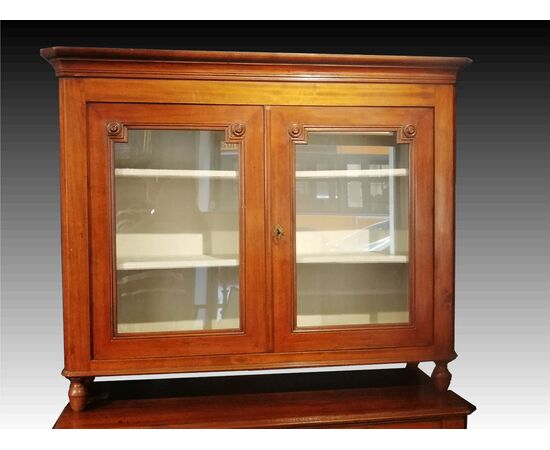 CREDENZA DOPPIO CORPO - LIGURIA- XIX SEC CREDENZA DOPPIO CORPO - LIGURIA- XIX SEC