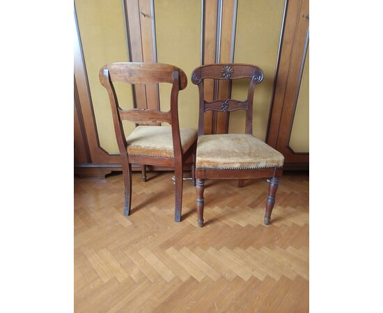 coppia sedie in noce 800