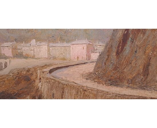 "CAVI DI LAVAGNA" OIL ON CANVAS – DAVID BEGHÈ (1854 – 1933) "CAVI DI LAVAGNA" OIL ON CANVAS – DAVID BEGHÈ (1854 – 1933)