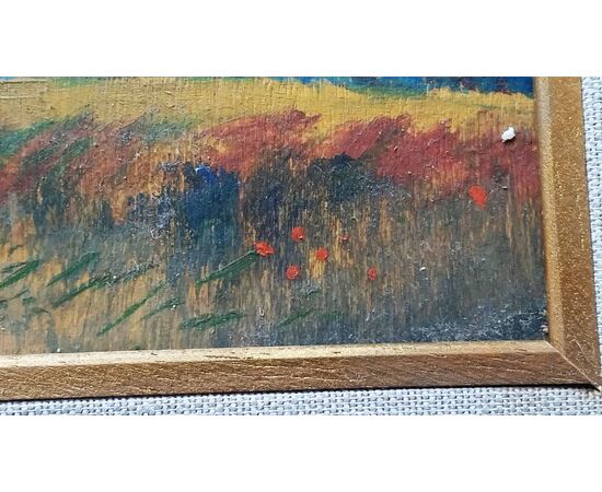 OLIO SU TAVOLA SCUOLA LABRONICA OLIO SU TAVOLA SCUOLA LABRONICA