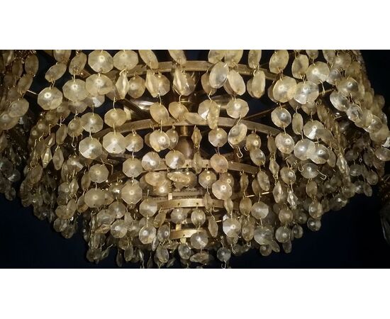 LAMPADARIO IN BRONZO DORATO LAMPADARIO IN BRONZO DORATO