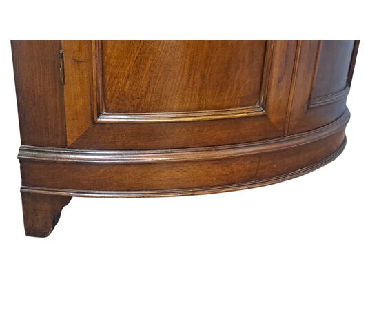 WALNUT CORNER CABINET - PIEDMONT - 19TH CENTURY WALNUT CORNER CABINET - PIEDMONT - 19TH CENTURY