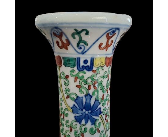 VASO IN PORCELLANA DIPINTA - CINA - XX SEC VASO IN PORCELLANA DIPINTA - CINA - XX SEC