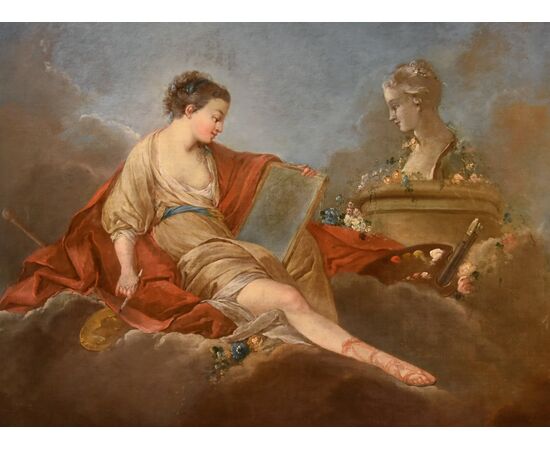 Allegory of Painting, Pierre Charles Trémolières (Cholet, 1703 - Paris, 1739) Allegory of Painting, Pierre Charles Trémolières (Cholet, 1703 - Paris, 1739)