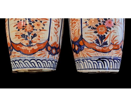 PAIR OF VASES - JAPAN - 19TH CENTURY PAIR OF VASES - JAPAN - 19TH CENTURY