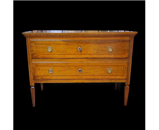 LOUIS XVI CHEST OF DRAWERS - EMILIA - 18TH CENTURY LOUIS XVI CHEST OF DRAWERS - EMILIA - 18TH CENTURY