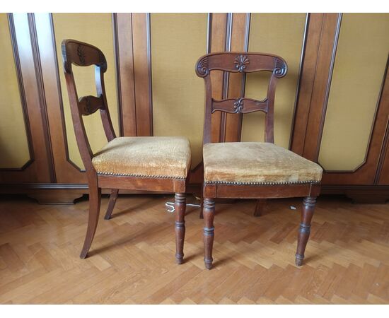 coppia sedie in noce 800