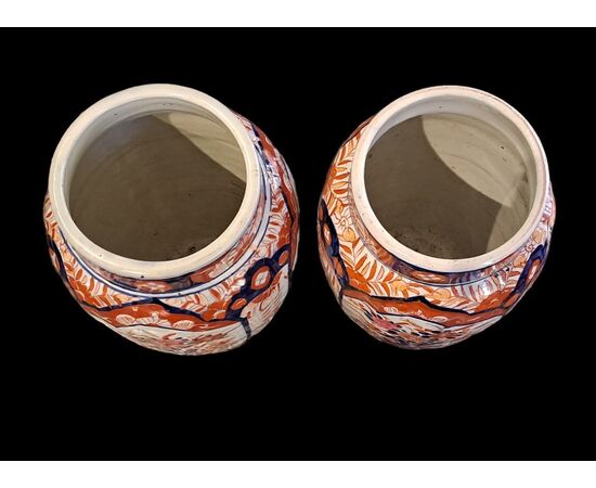 PAIR OF VASES - JAPAN - 19TH CENTURY PAIR OF VASES - JAPAN - 19TH CENTURY