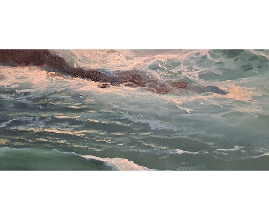 "SEA STORM" - GIUSEPPE CASELLI (1893 - 1976) "SEA STORM" - GIUSEPPE CASELLI (1893 - 1976)