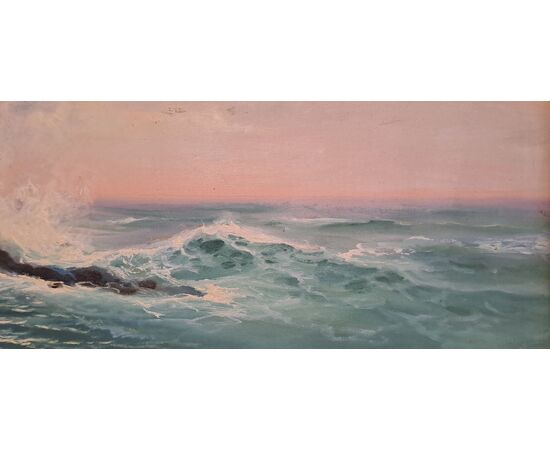 "SEA STORM" - GIUSEPPE CASELLI (1893 - 1976) "SEA STORM" - GIUSEPPE CASELLI (1893 - 1976)