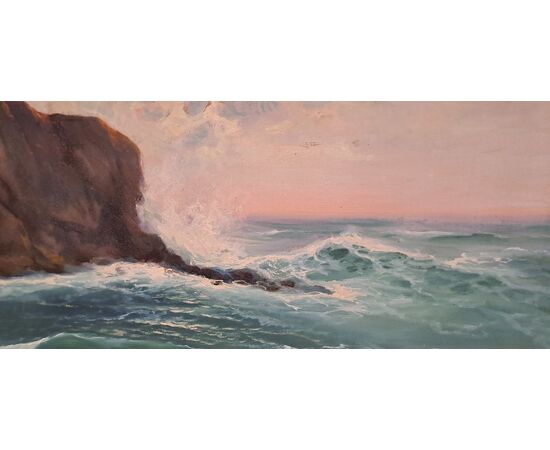 "SEA STORM" - GIUSEPPE CASELLI (1893 - 1976) "SEA STORM" - GIUSEPPE CASELLI (1893 - 1976)