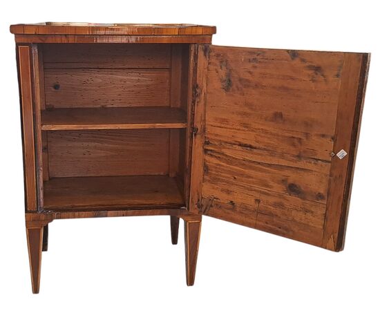 INLAID NIGHTSTAND - LOMBARDY - LOUIS XVI INLAID NIGHTSTAND - LOMBARDY - LOUIS XVI