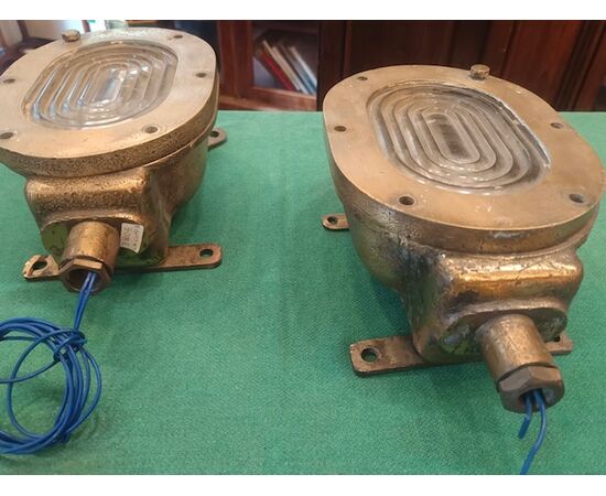 Pair of ship sconces