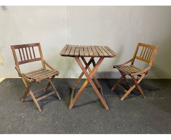 Set sedie e tavolo da giardino pieghevoli da bambino Set sedie e tavolo da giardino pieghevoli da bambino