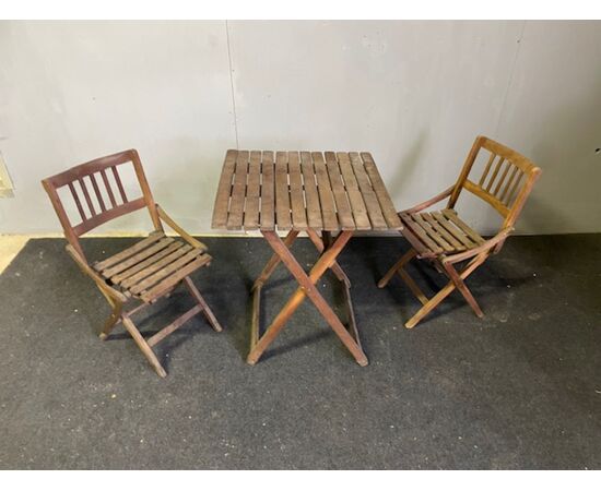 Set sedie e tavolo da giardino pieghevoli da bambino Set sedie e tavolo da giardino pieghevoli da bambino