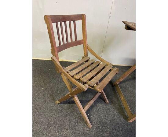 Set sedie e tavolo da giardino pieghevoli da bambino Set sedie e tavolo da giardino pieghevoli da bambino