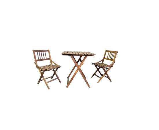 Set sedie e tavolo da giardino pieghevoli da bambino Set sedie e tavolo da giardino pieghevoli da bambino