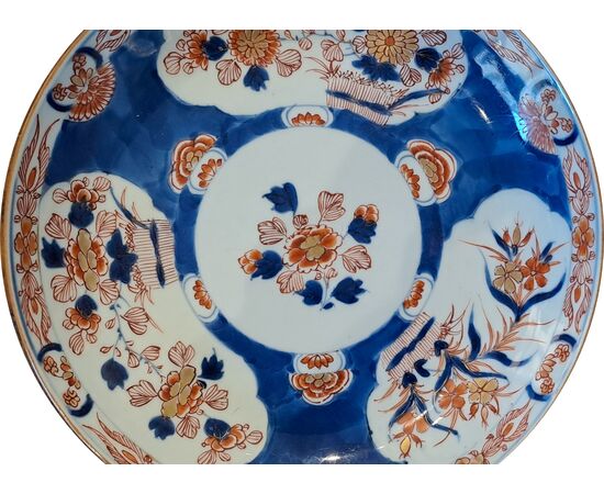 PIATTO IMARI - CINA - KANGXI ( 1662 - 1722) PIATTO IMARI - CINA - KANGXI ( 1662 - 1722)