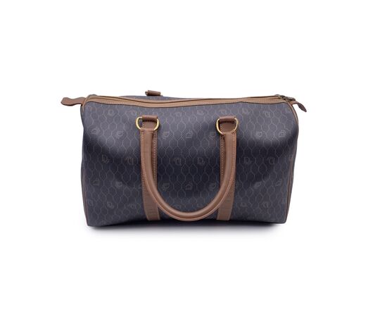 CHRISTIAN DIOR Borsa a Mano Vintage in Cotone Col. Grigio M CHRISTIAN DIOR Borsa a Mano Vintage in Cotone Col. Grigio M