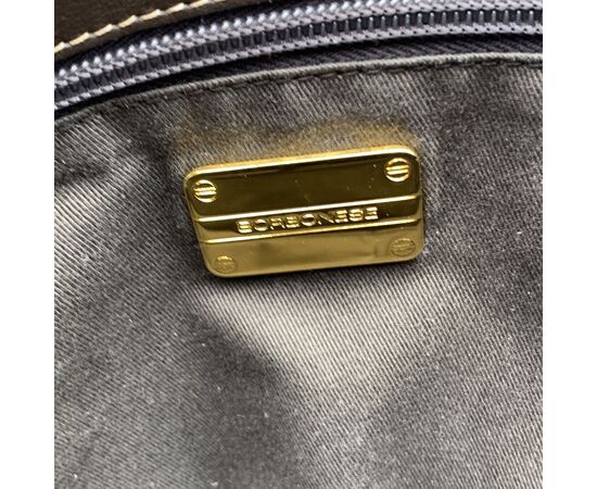 BORBONESE Borsa a Tracolla in Camoscio Col. Marrone M BORBONESE Borsa a Tracolla in Camoscio Col. Marrone M