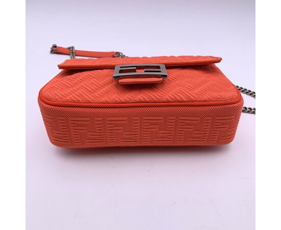 FENDI Borsa a Tracolla in Tela Col. Arancione S FENDI Borsa a Tracolla in Tela Col. Arancione S