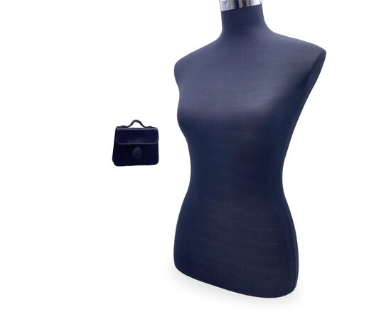 FENDI Borsa a Tracolla Vintage in Tela Col. Nero FF S FENDI Borsa a Tracolla Vintage in Tela Col. Nero FF S