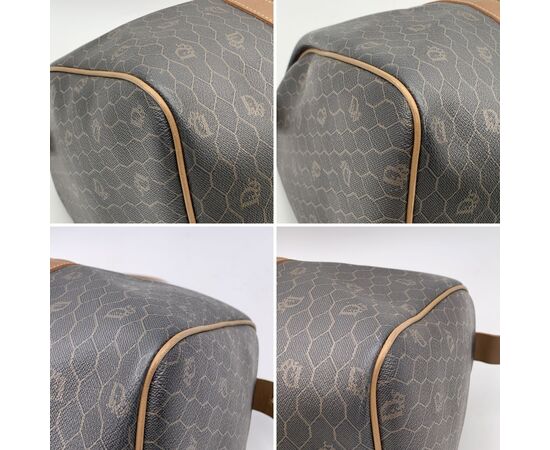 CHRISTIAN DIOR Borsa a Mano Vintage in Cotone Col. Grigio M CHRISTIAN DIOR Borsa a Mano Vintage in Cotone Col. Grigio M