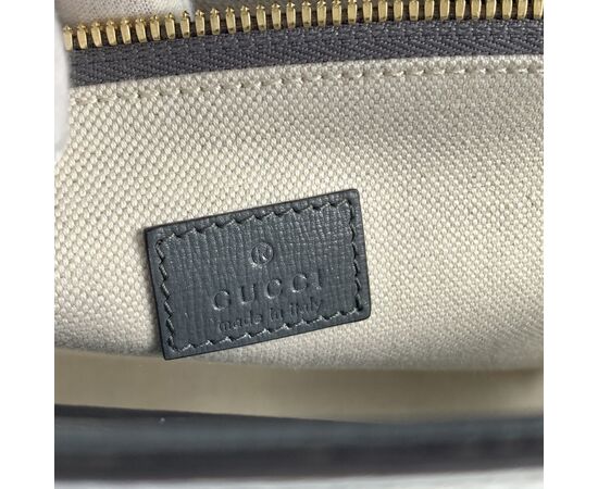 GUCCI Borsa a Tracolla in Pelle Col. Grigio Horsebit 1955 M GUCCI Borsa a Tracolla in Pelle Col. Grigio Horsebit 1955 M