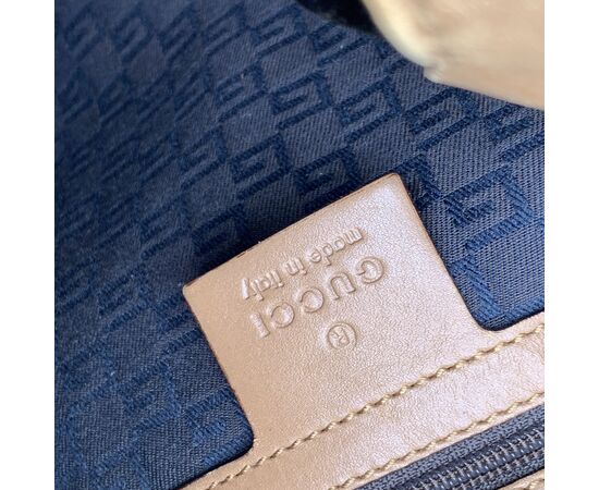 GUCCI Borsa Hobo in Tela Col. Beige Hobo M GUCCI Borsa Hobo in Tela Col. Beige Hobo M