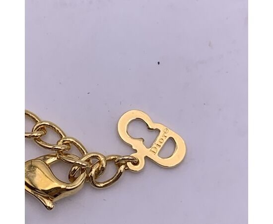 CHRISTIAN DIOR Bracciale Vintage in Tela Col. Nero CHRISTIAN DIOR Bracciale Vintage in Tela Col. Nero