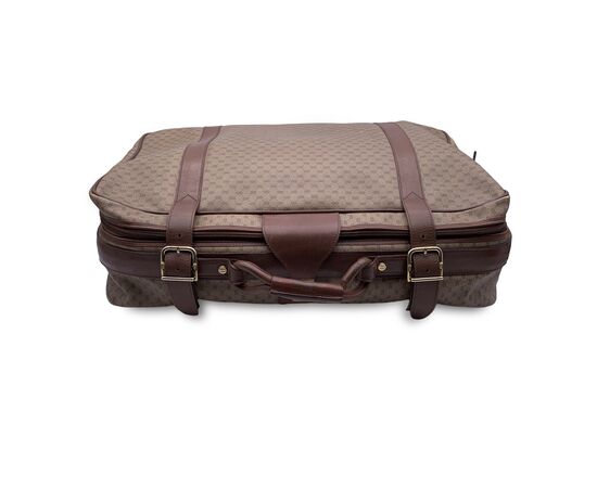 GUCCI Borsa da Viaggio Vintage in Tela Col. Marrone - L GUCCI Borsa da Viaggio Vintage in Tela Col. Marrone - L