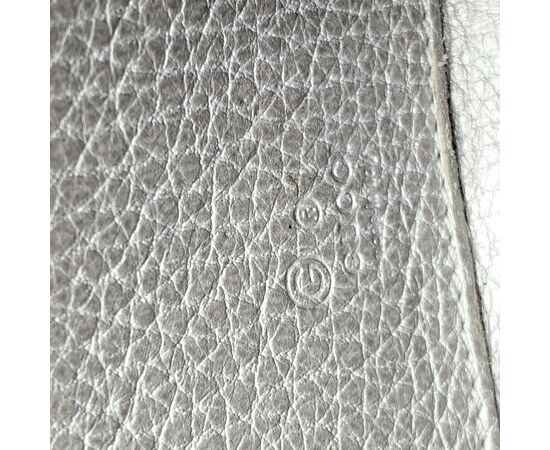 GUCCI Portafoglio in Pelle Col. Argento Continental M GUCCI Portafoglio in Pelle Col. Argento Continental M