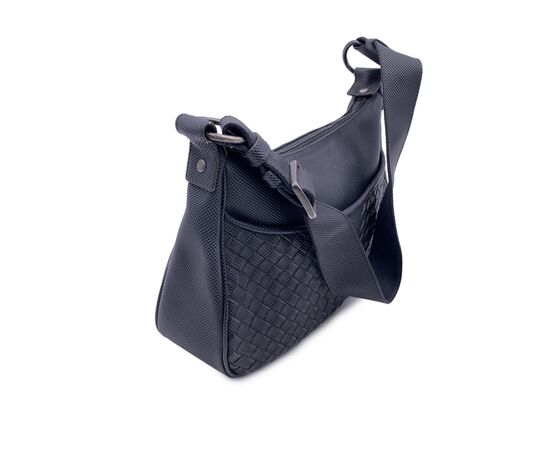 BOTTEGA VENETA Borsa a Tracolla in Tela Col. Nero Veneta M BOTTEGA VENETA Borsa a Tracolla in Tela Col. Nero Veneta M