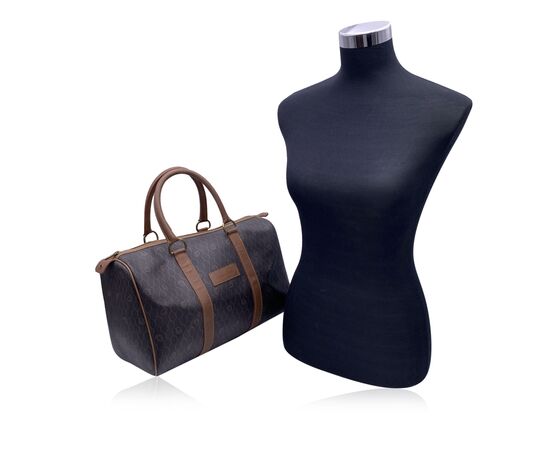 CHRISTIAN DIOR Borsa a Mano Vintage in Cotone Col. Grigio M CHRISTIAN DIOR Borsa a Mano Vintage in Cotone Col. Grigio M