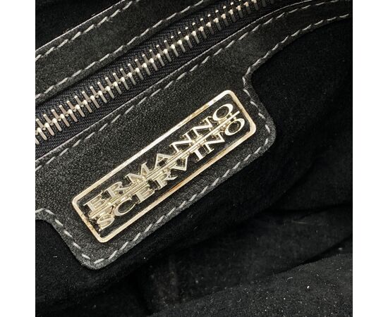 ERMANNO SCERVINO Borsa Shopper in Lana Col. Nero M ERMANNO SCERVINO Borsa Shopper in Lana Col. Nero M