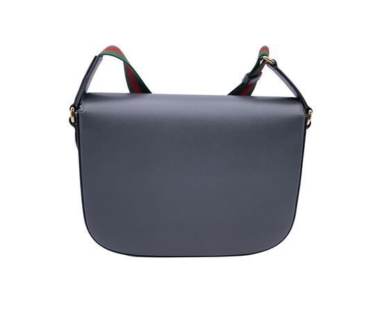 GUCCI Borsa a Tracolla in Pelle Col. Grigio Horsebit 1955 M GUCCI Borsa a Tracolla in Pelle Col. Grigio Horsebit 1955 M