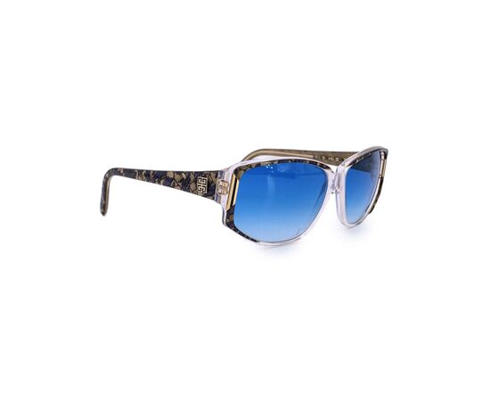 GIVENCHY Occhiali da Sole Vintage in Acetato Col. Blu