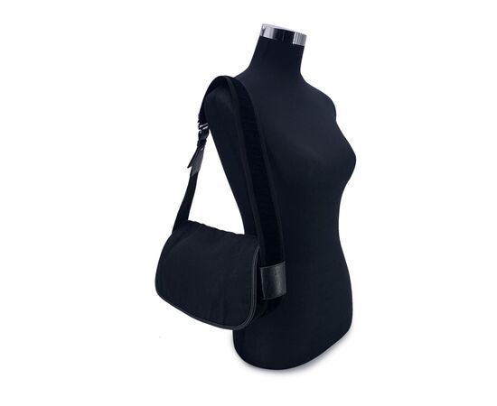 YVES SAINT LAURENT Borsa a Tracolla in Tela Col. Nero Easy S YVES SAINT LAURENT Borsa a Tracolla in Tela Col. Nero Easy S